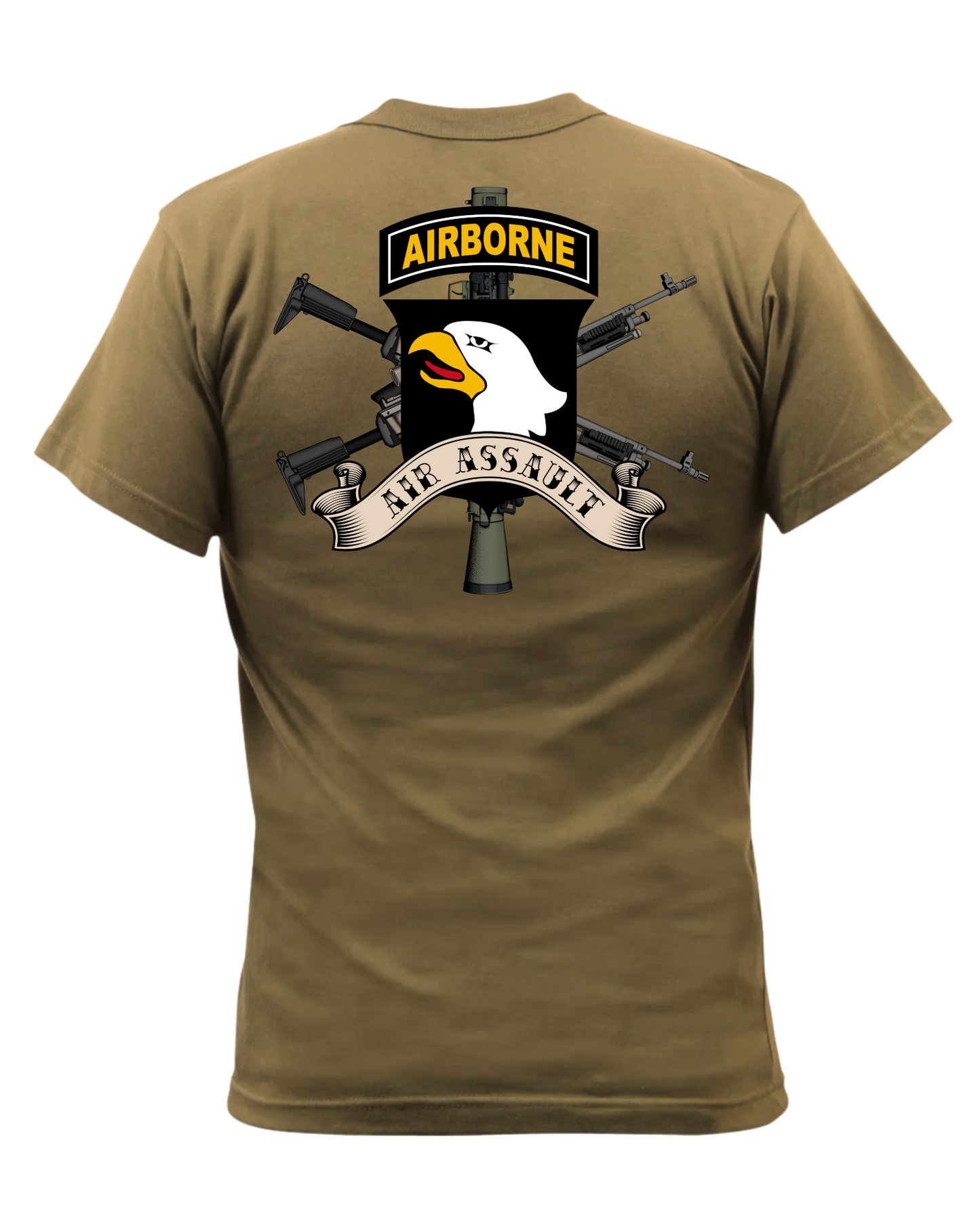 101st Airborne Division - Weapons Squad Tee (AR 670-1 Compliant)
