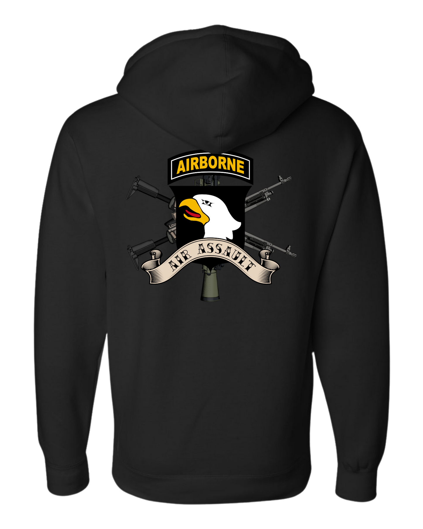 101st Airborne Division Weapons Squad Two-Sided Hoodie