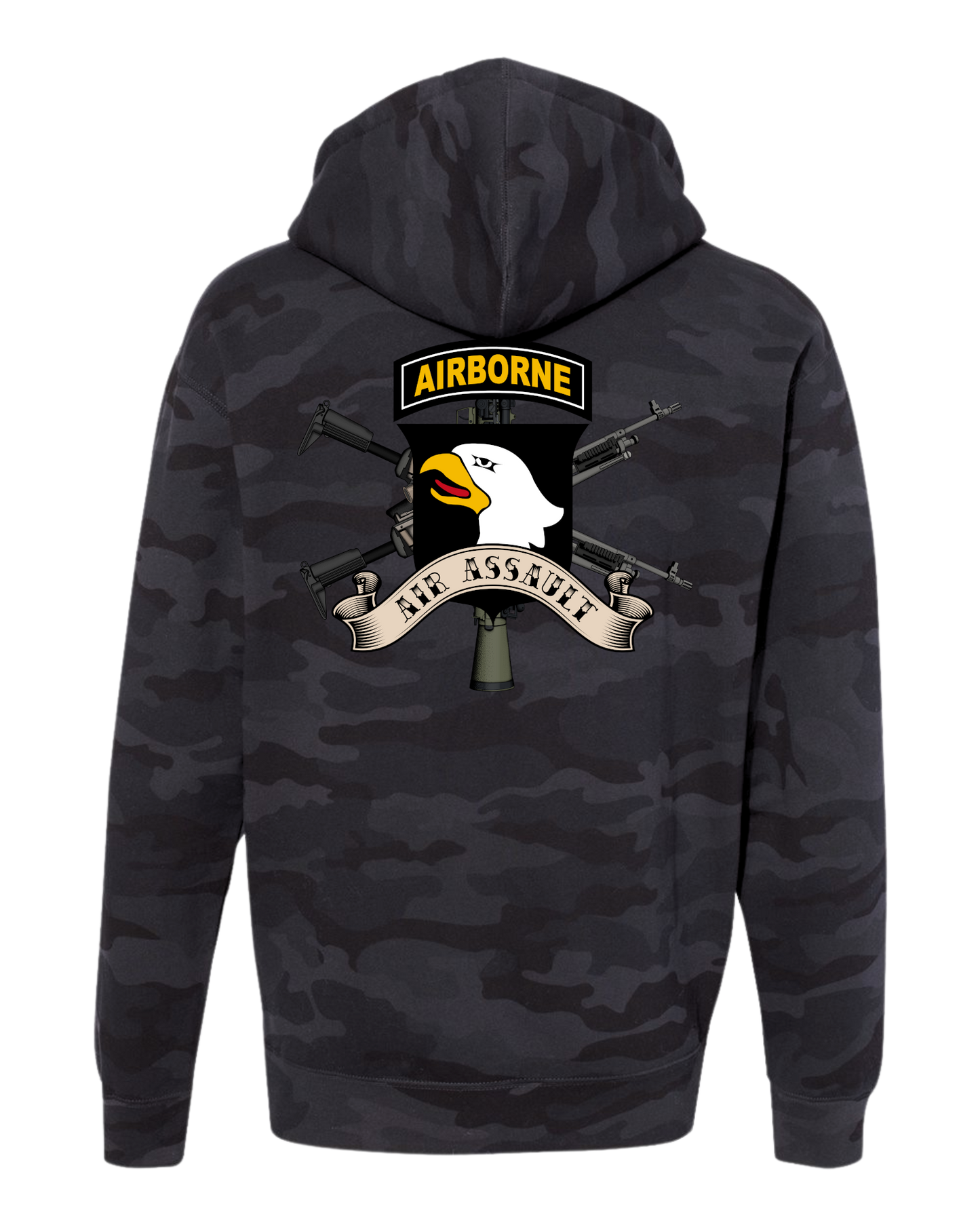 101st Airborne Division Weapons Squad Two-Sided Hoodie