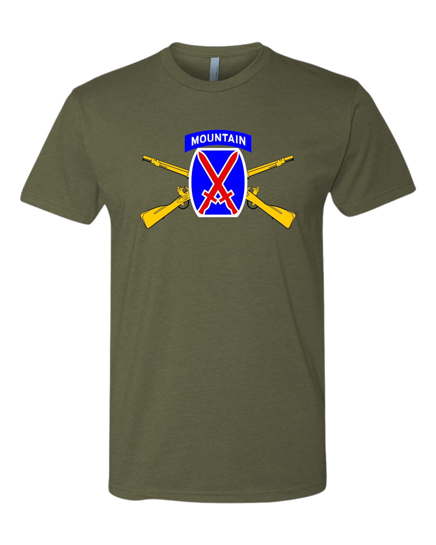 10th Mountain Division Infantry Tee