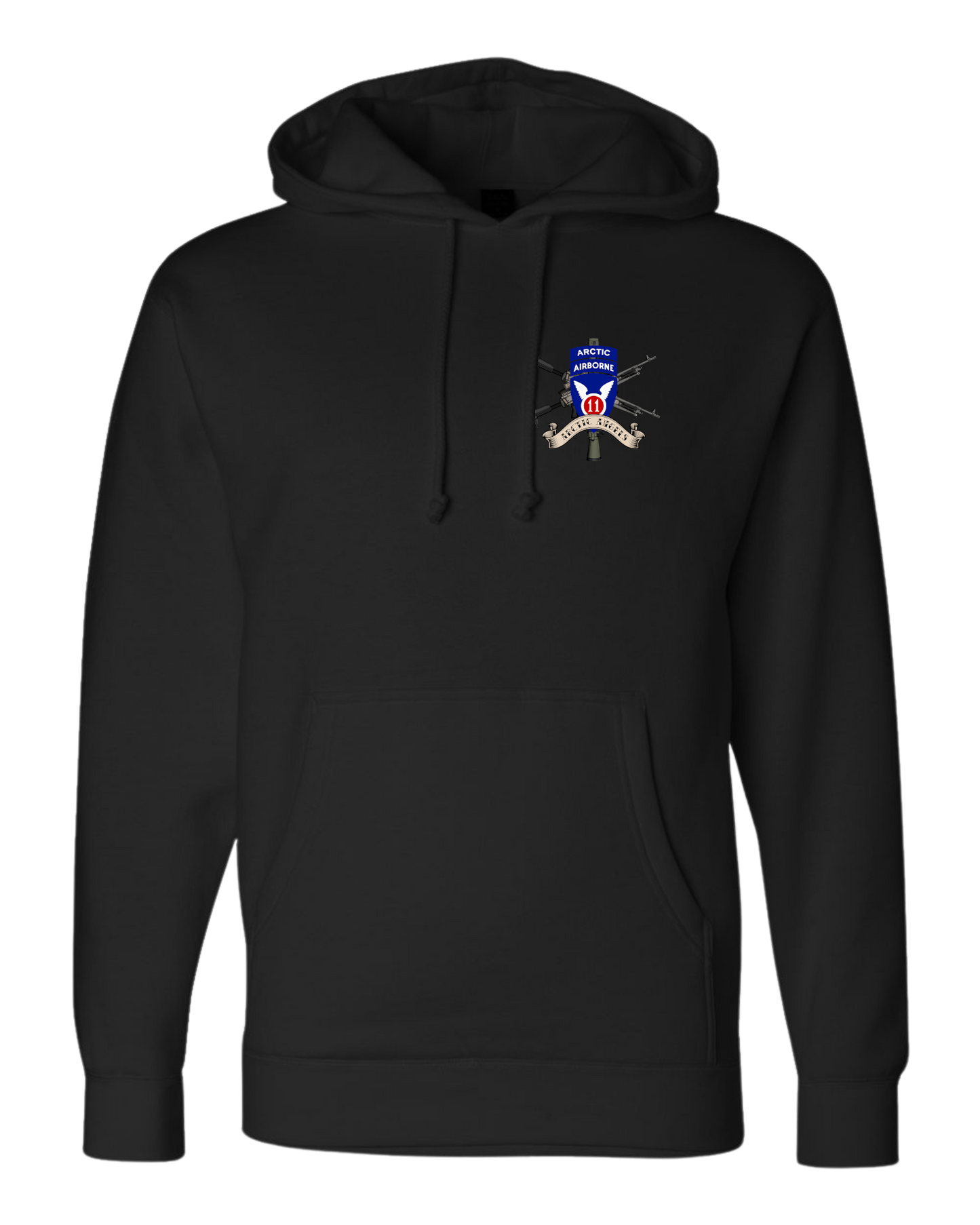 11th Airborne Division Weapons Squad Two-Sided Hoodie