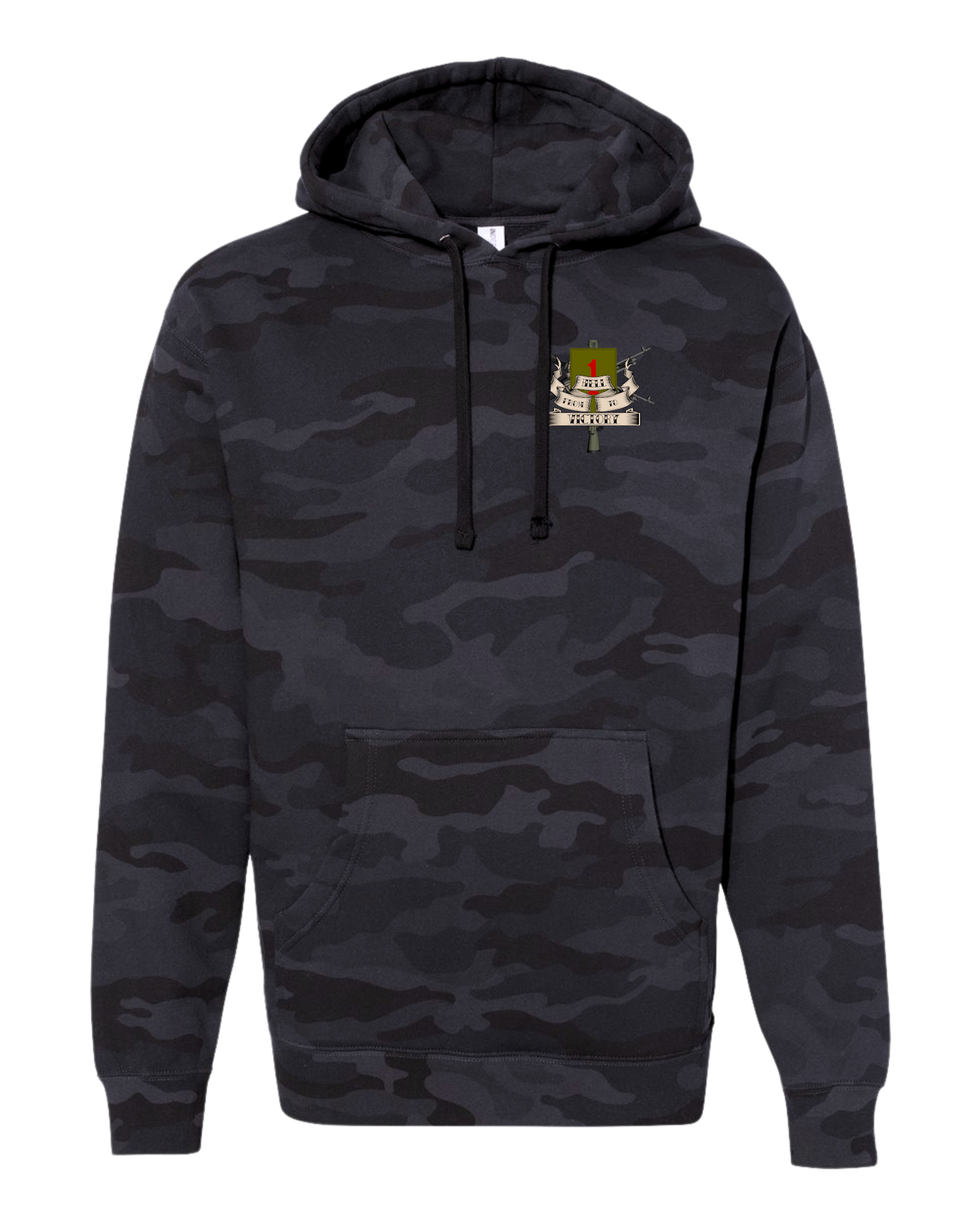 1st Infantry Division Weapons Squad Two-Sided Hoodie