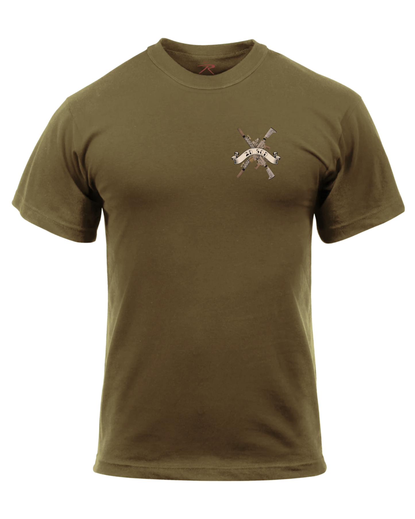 82d Airborne Division - Rifle Squads Tee (AR 670-1 Compliant)
