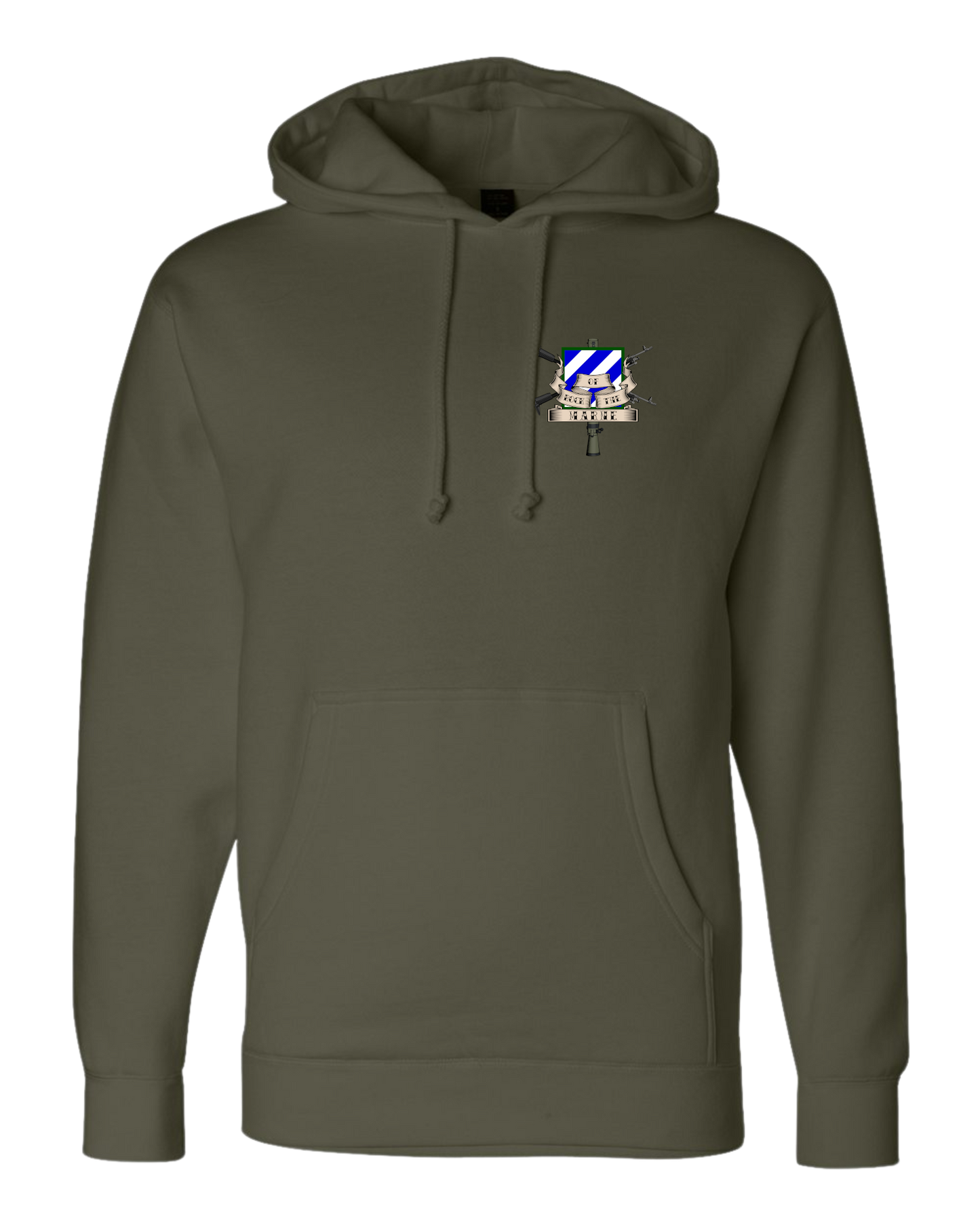 3d Infantry Division Weapons Squad Two-Sided Hoodie