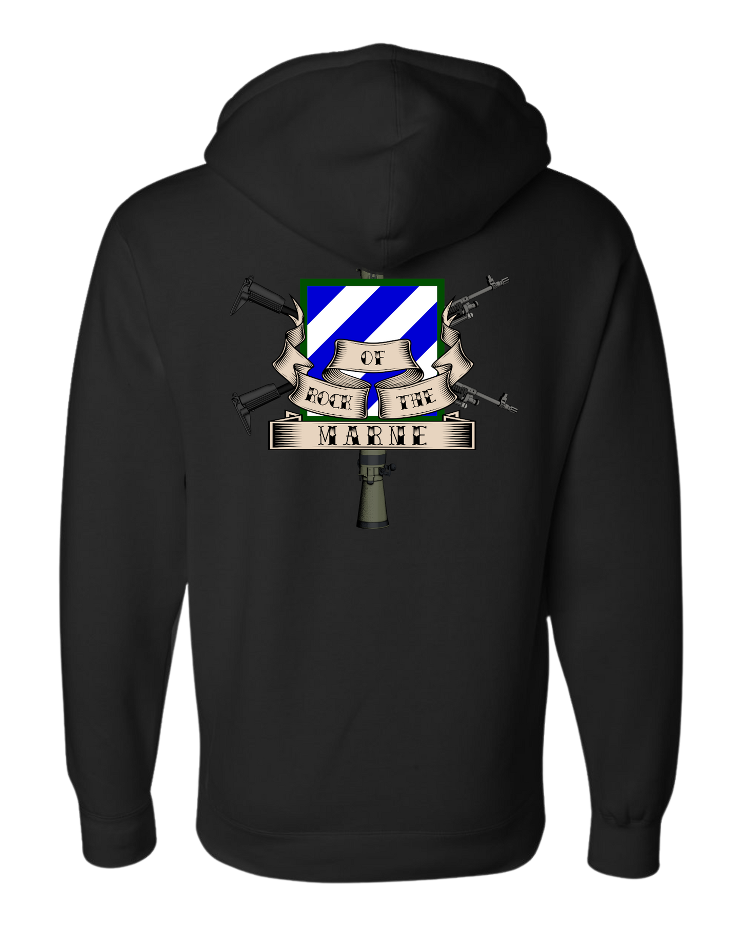 3d Infantry Division Weapons Squad Two-Sided Hoodie