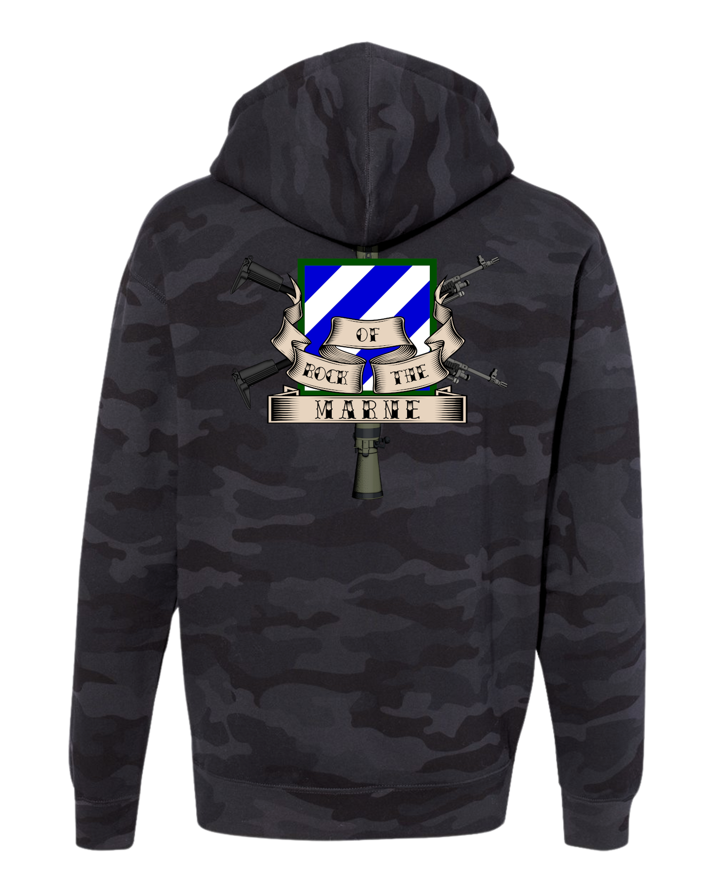 3d Infantry Division Weapons Squad Two-Sided Hoodie