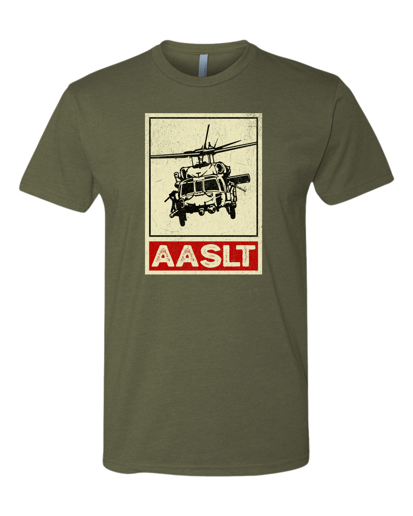 AASLT Blackhawk Distressed Graphic Tee