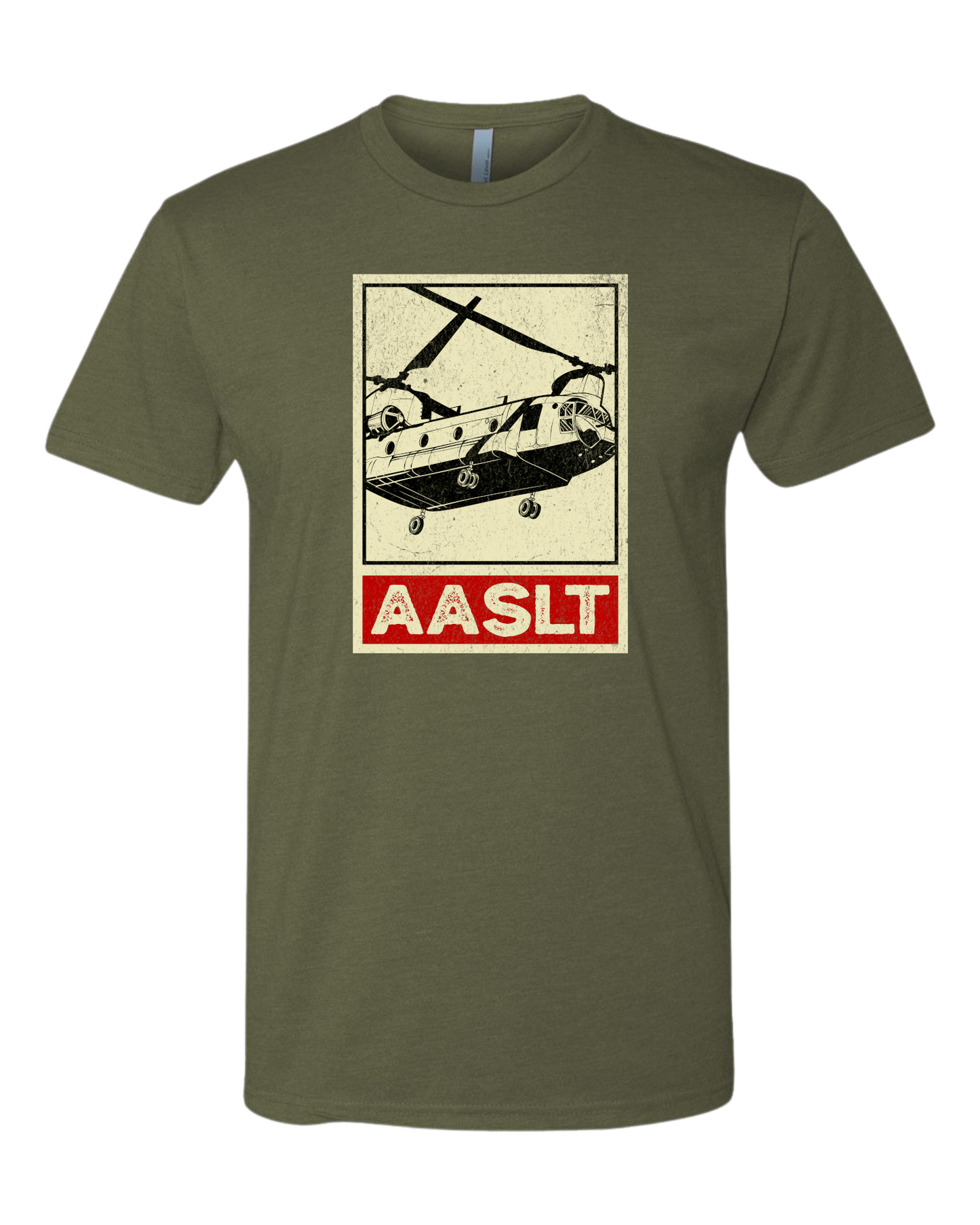 AASLT Chinook Distressed Graphic Tee