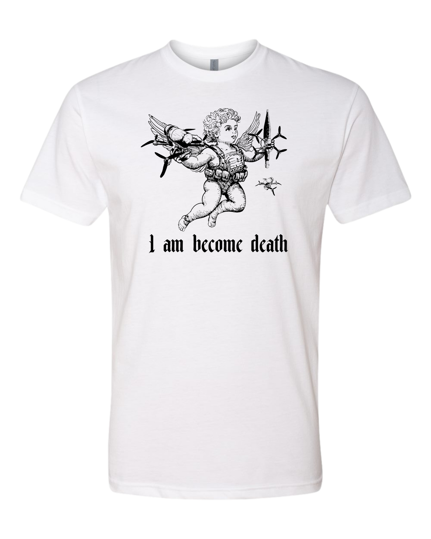 Drone Cherub - I am Become Death Graphic Tee