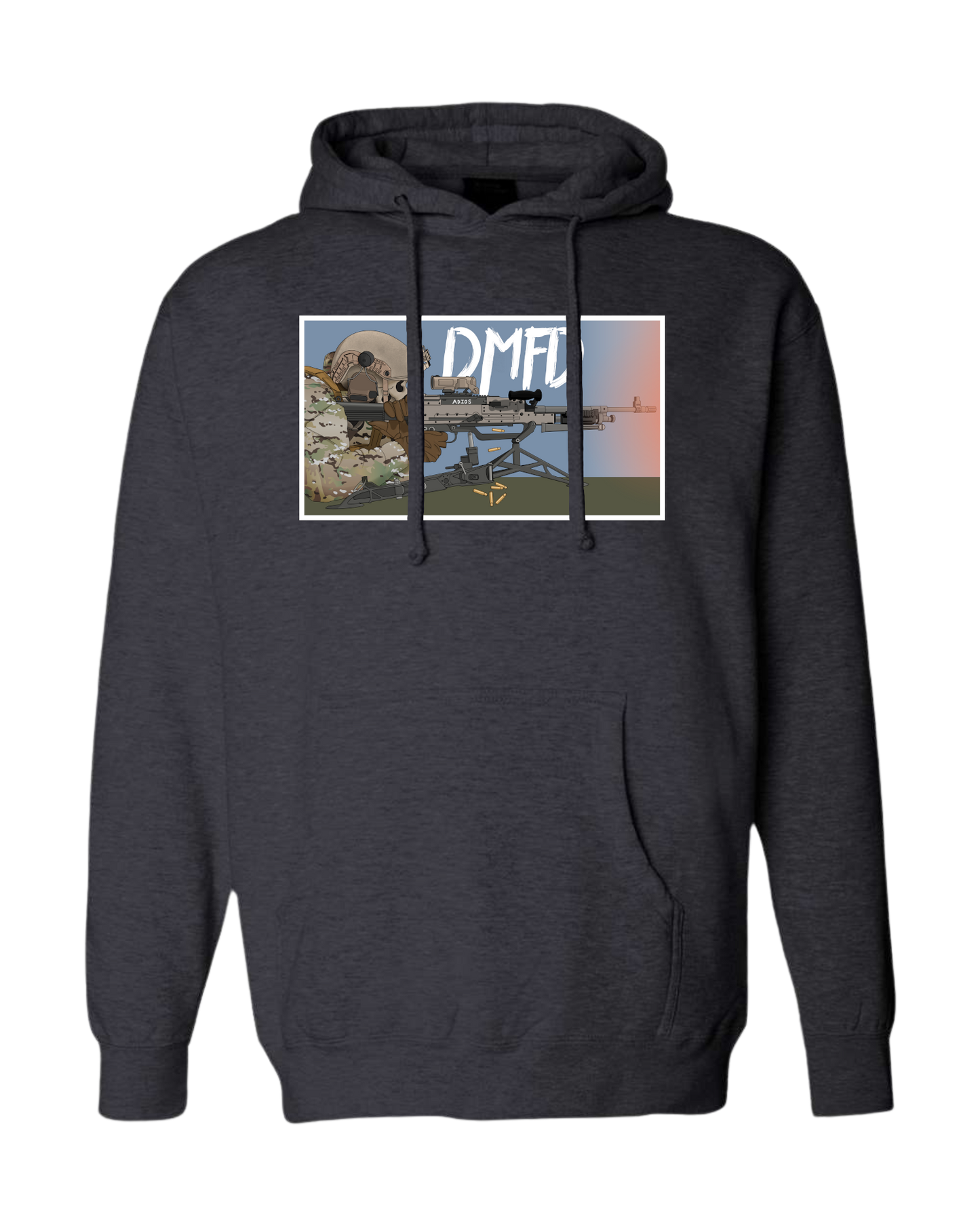 Die MF Die - Multicam Machine Gunner Hoodie