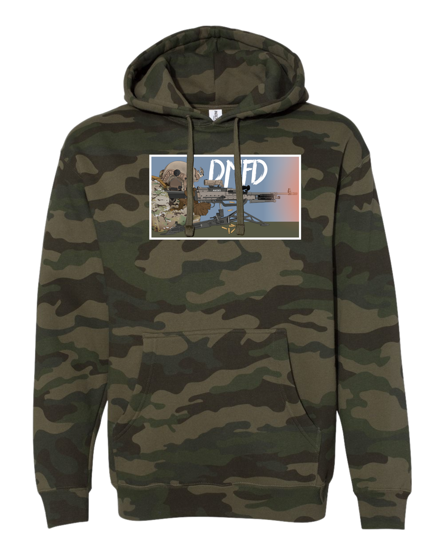 Die MF Die - Multicam Machine Gunner Hoodie