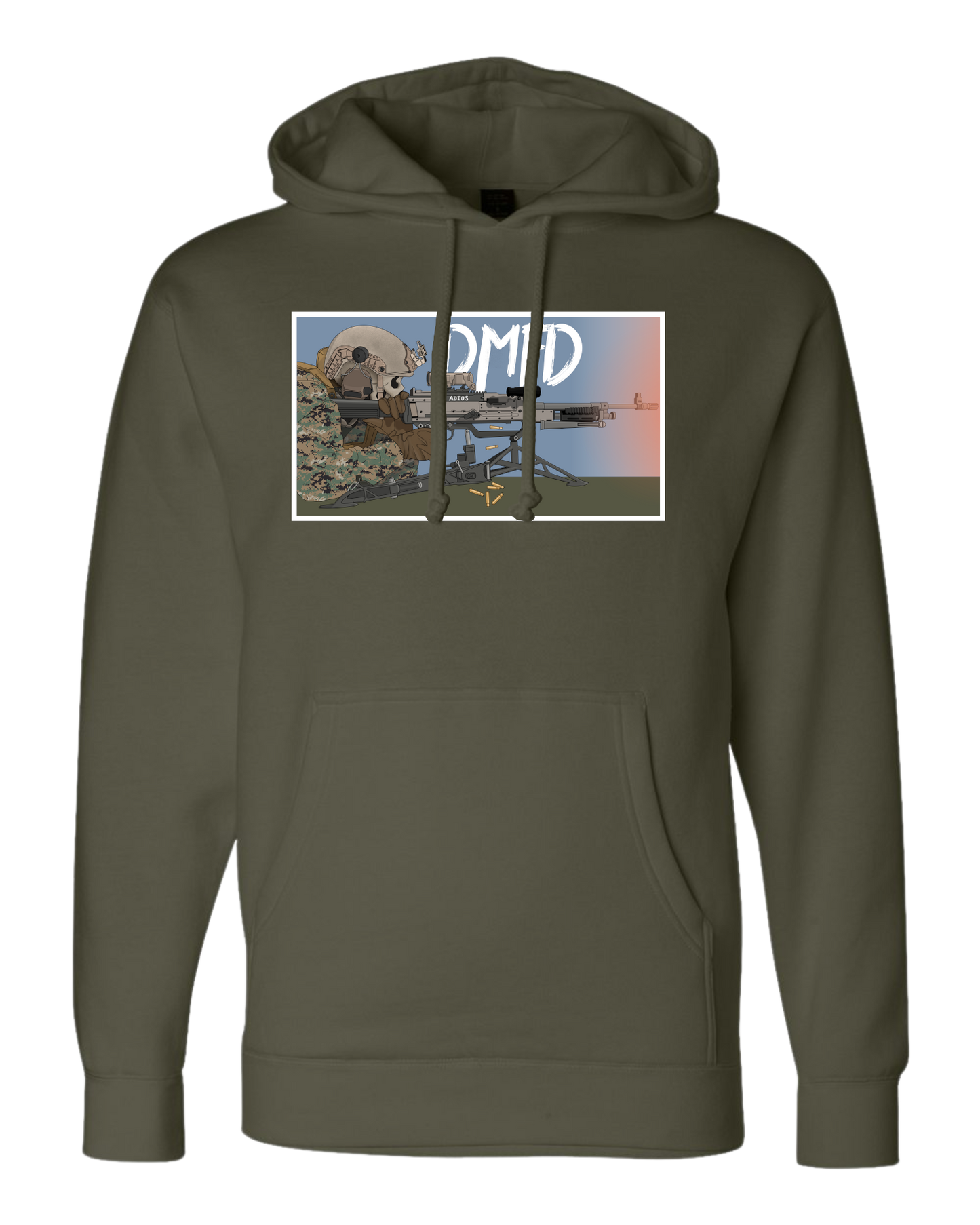 Die MF Die - MARPAT Machine Gunner Hoodie