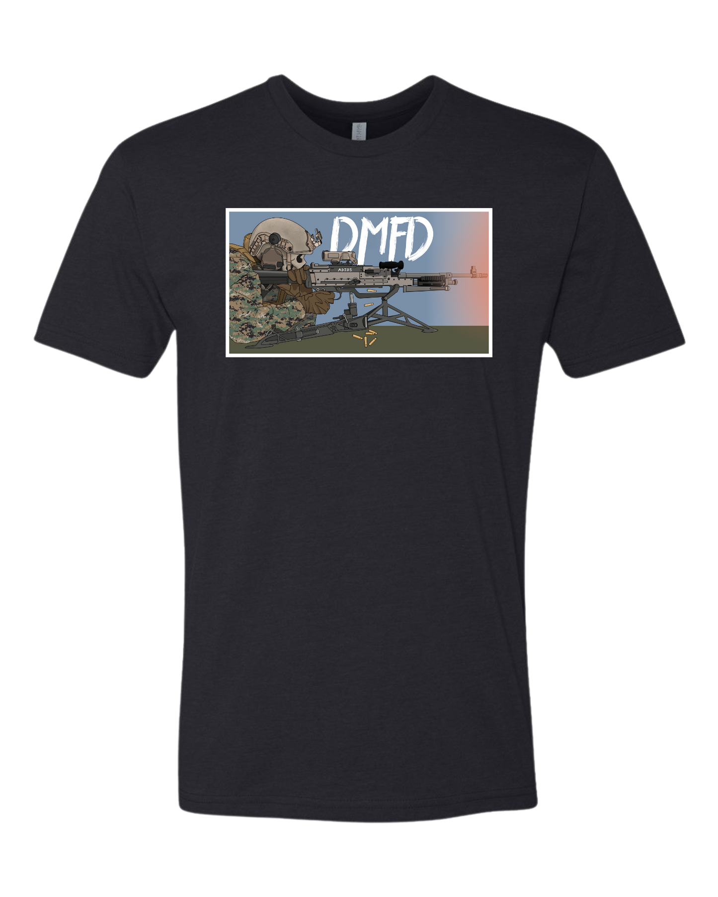 Die MF Die - Machine Gunner Graphic Tee (MARPAT)