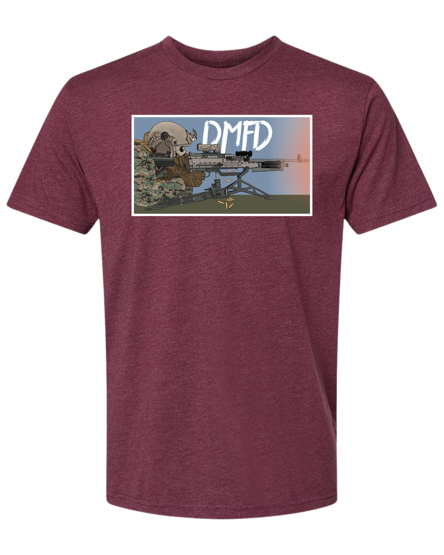 Die MF Die - Machine Gunner Graphic Tee (MARPAT)