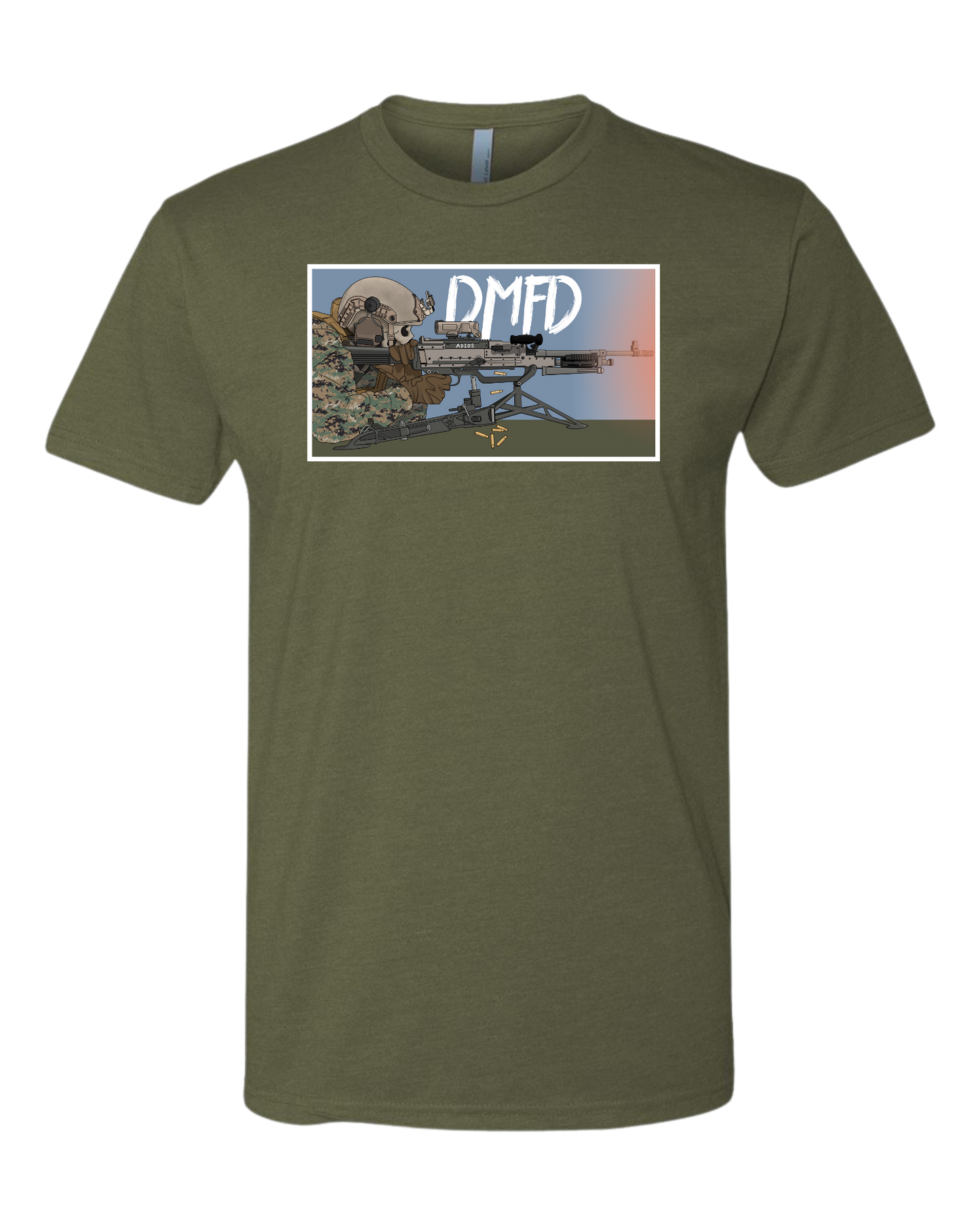 Die MF Die - Machine Gunner Graphic Tee (MARPAT)