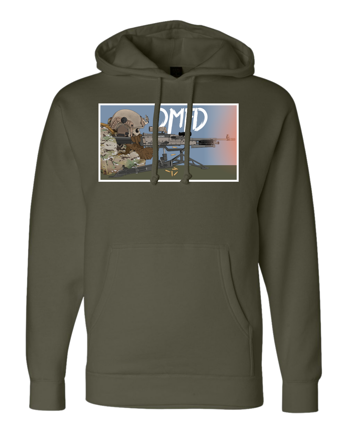 Die MF Die - Multicam Machine Gunner Hoodie
