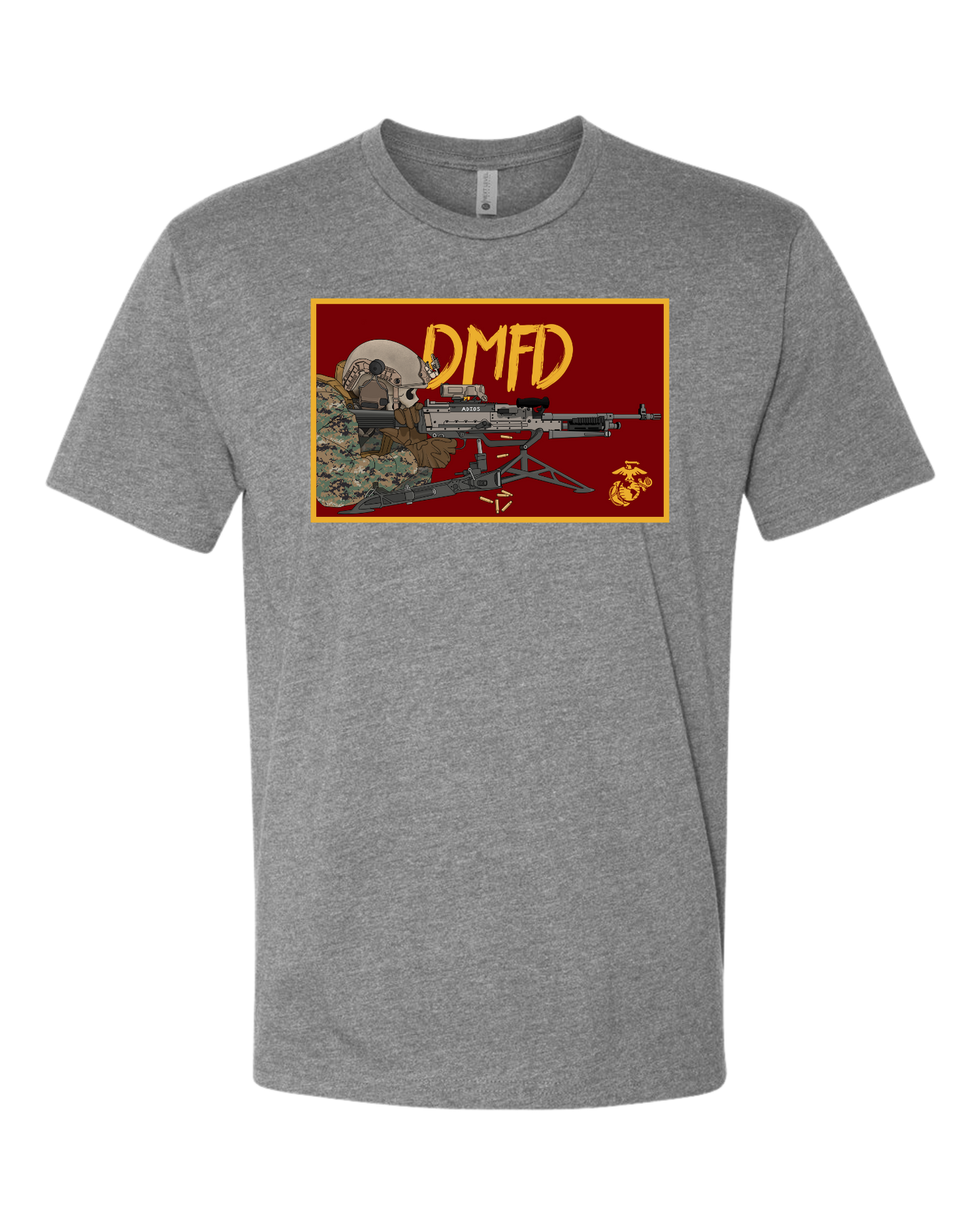 Die MF Die - Marine Machine Gunner Graphic Tee