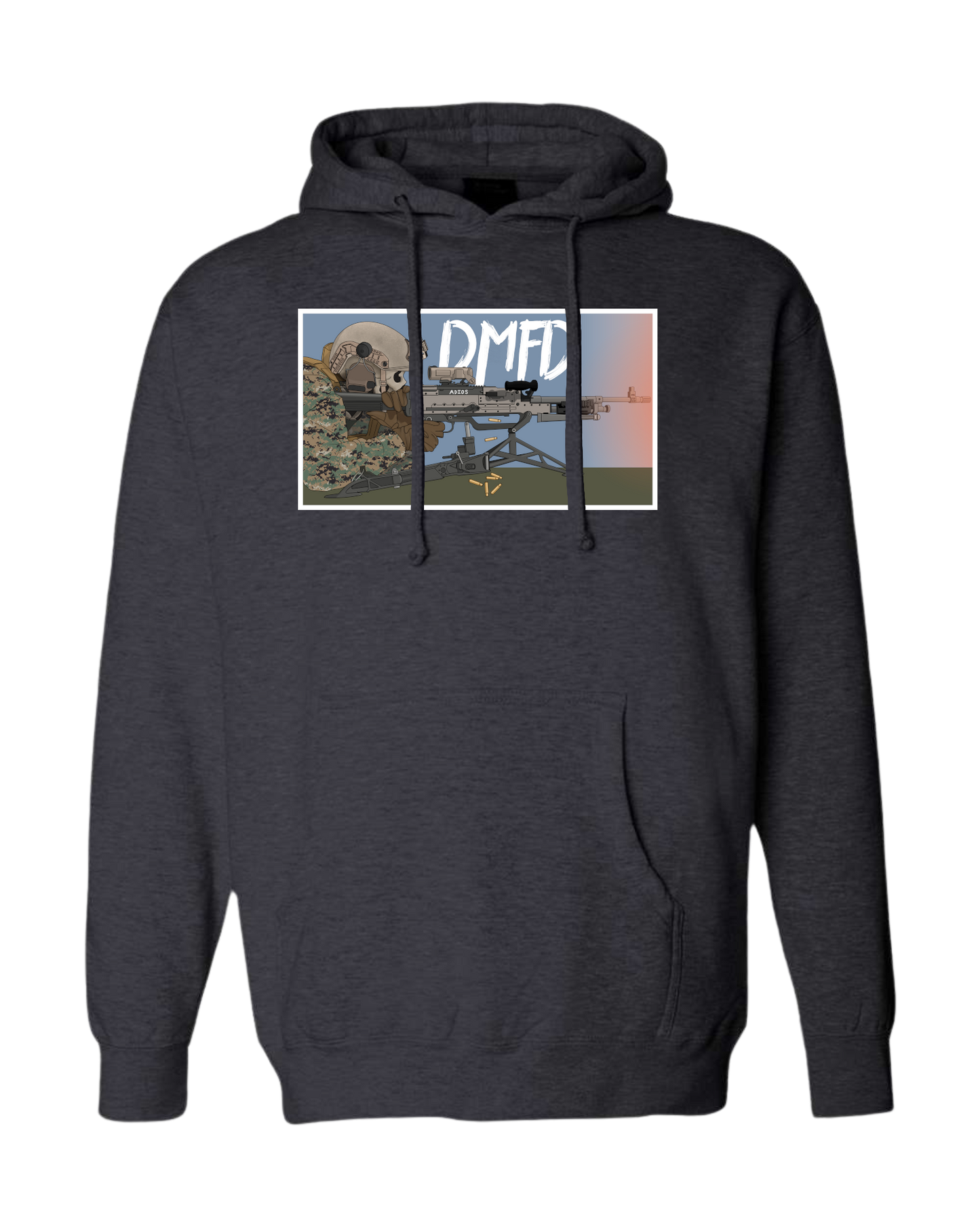Die MF Die - MARPAT Machine Gunner Hoodie