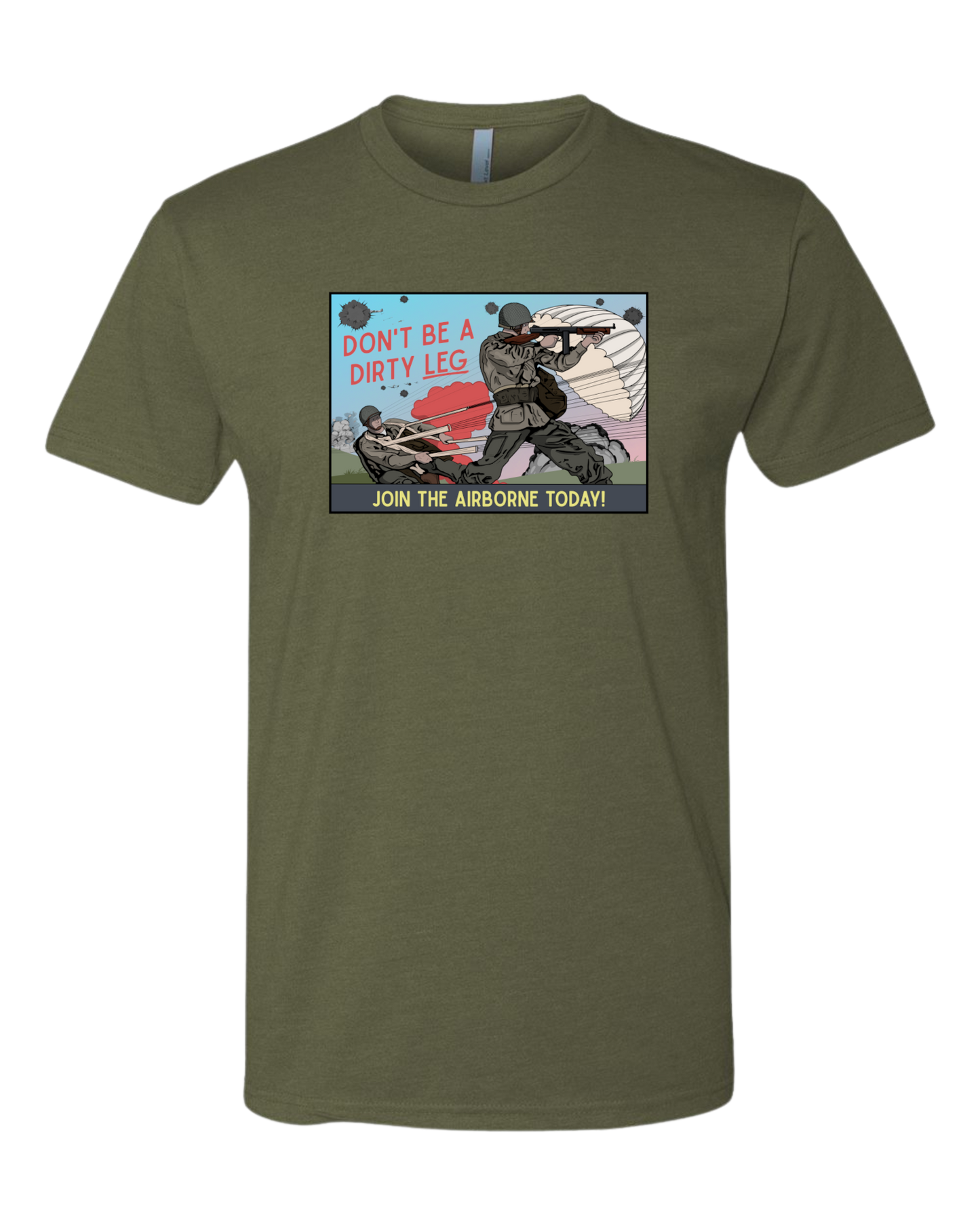 Join the Airborne - Propaganda Graphic Tee