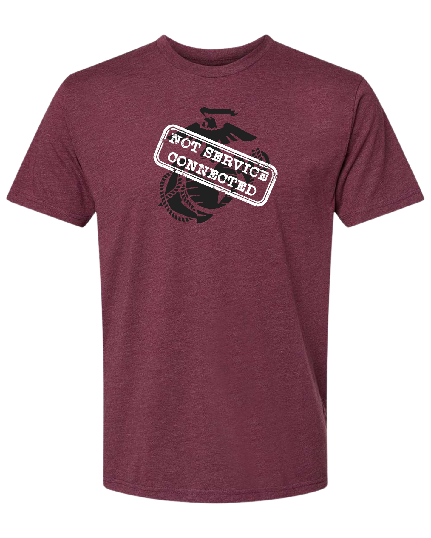Not Service Connected - USMC Graphic Tee