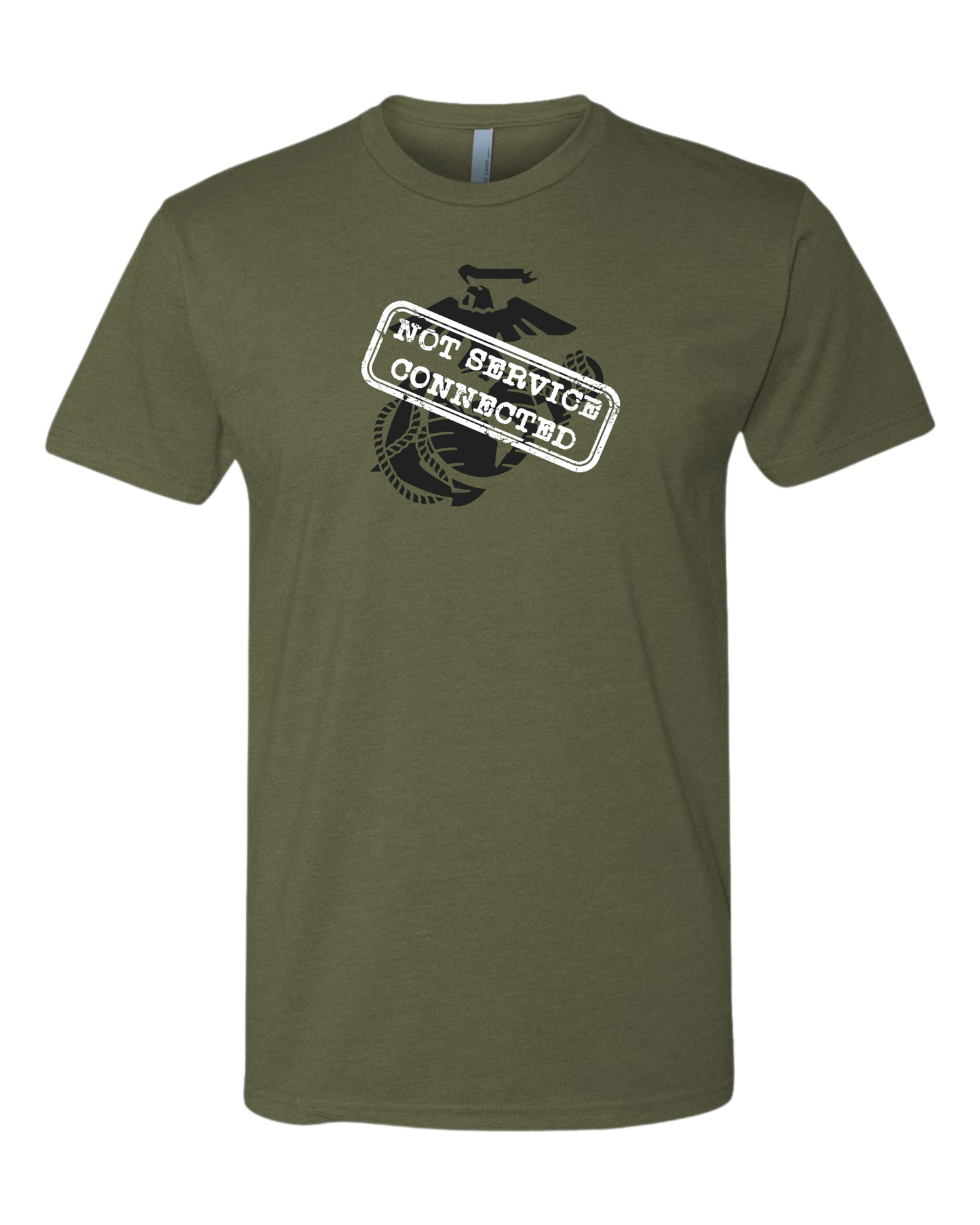 Not Service Connected - USMC Graphic Tee