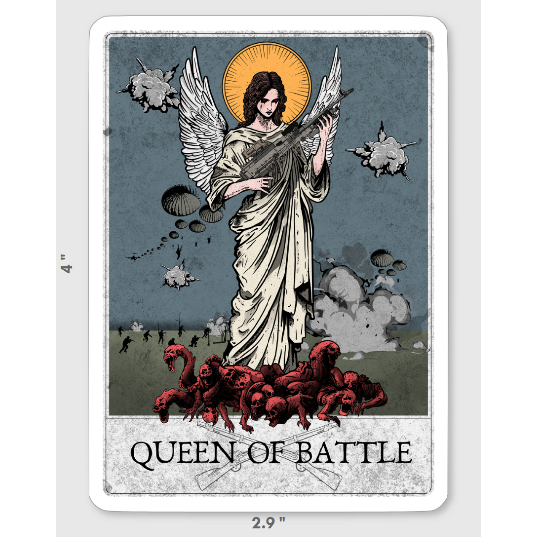 Queen of Battle - Infantry Sticker