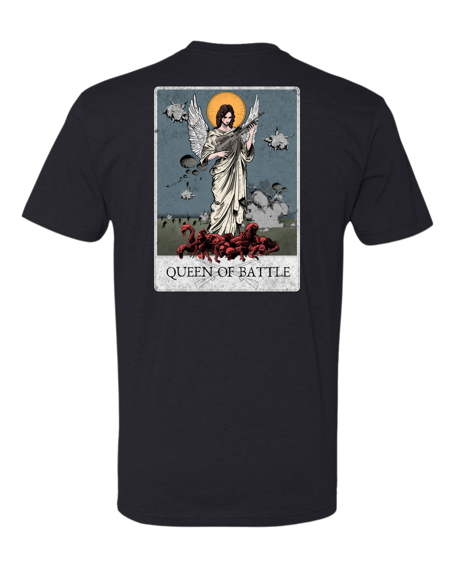 Queen of Battle - Two-Sided Graphic Tee