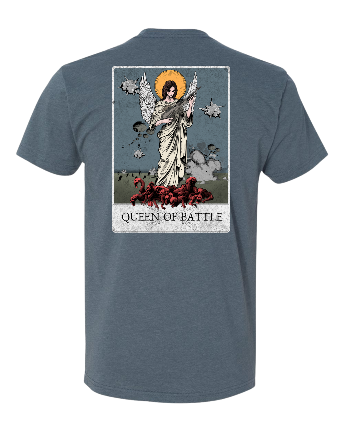 Queen of Battle - Two-Sided Graphic Tee