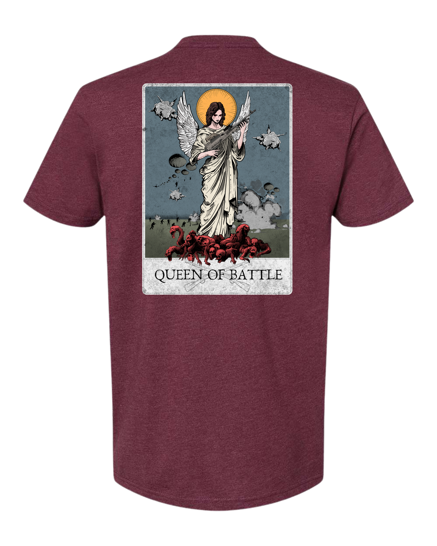 Queen of Battle - Two-Sided Graphic Tee