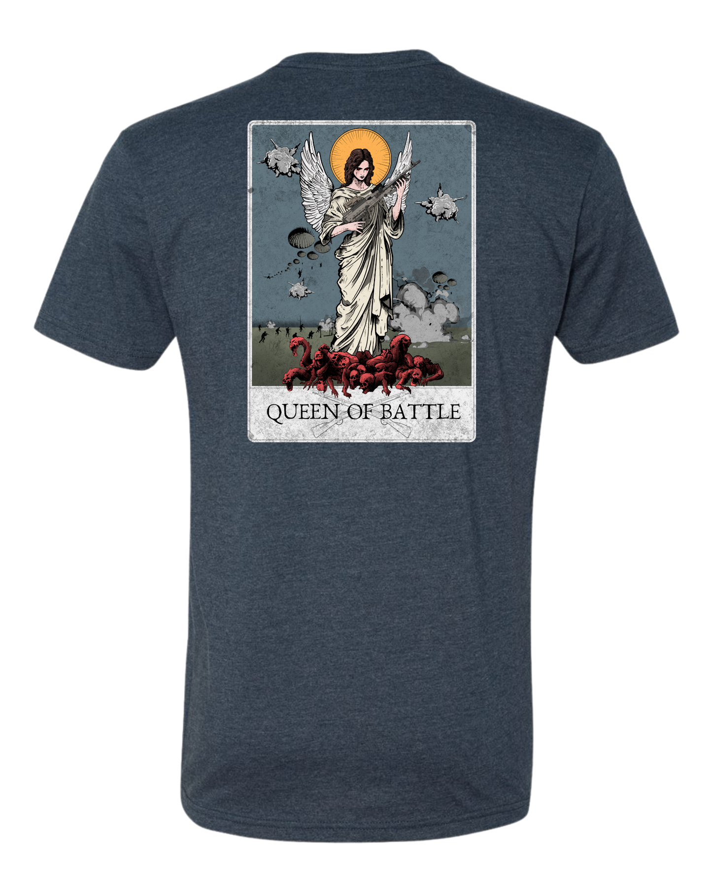Queen of Battle - Two-Sided Graphic Tee