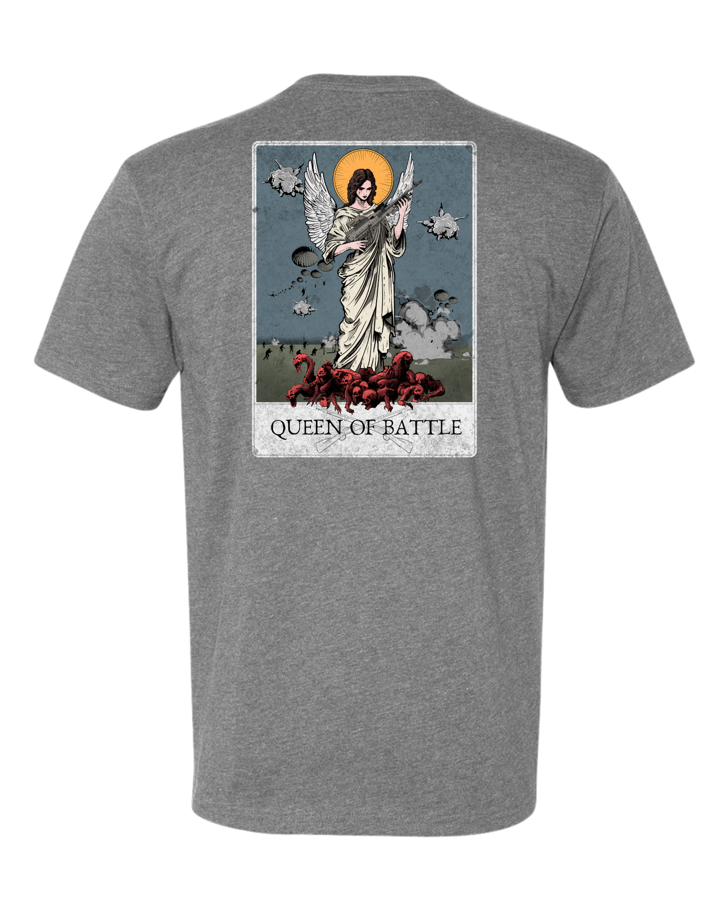 Queen of Battle - Two-Sided Graphic Tee