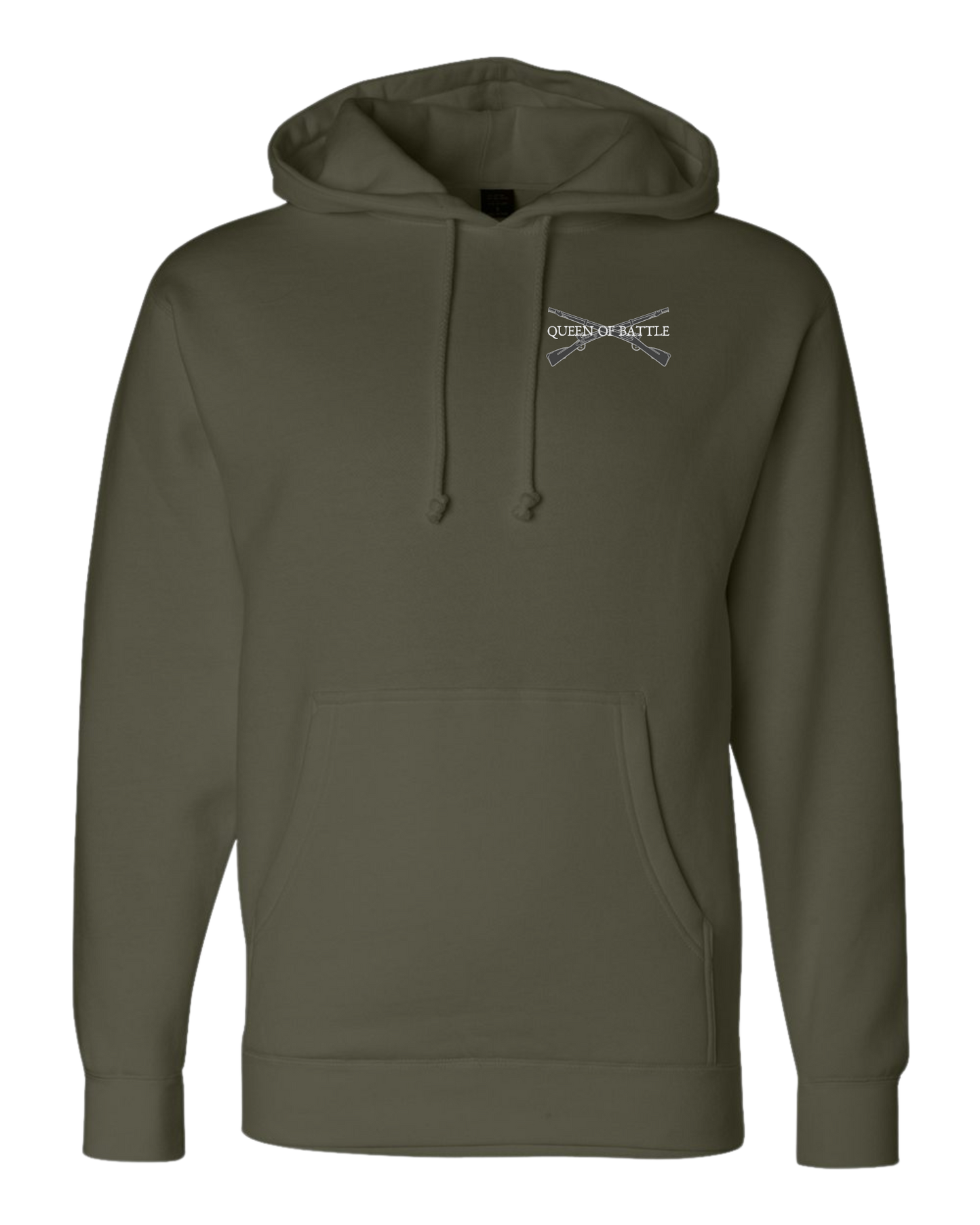 Queen of Battle - Two-Sided Hoodie