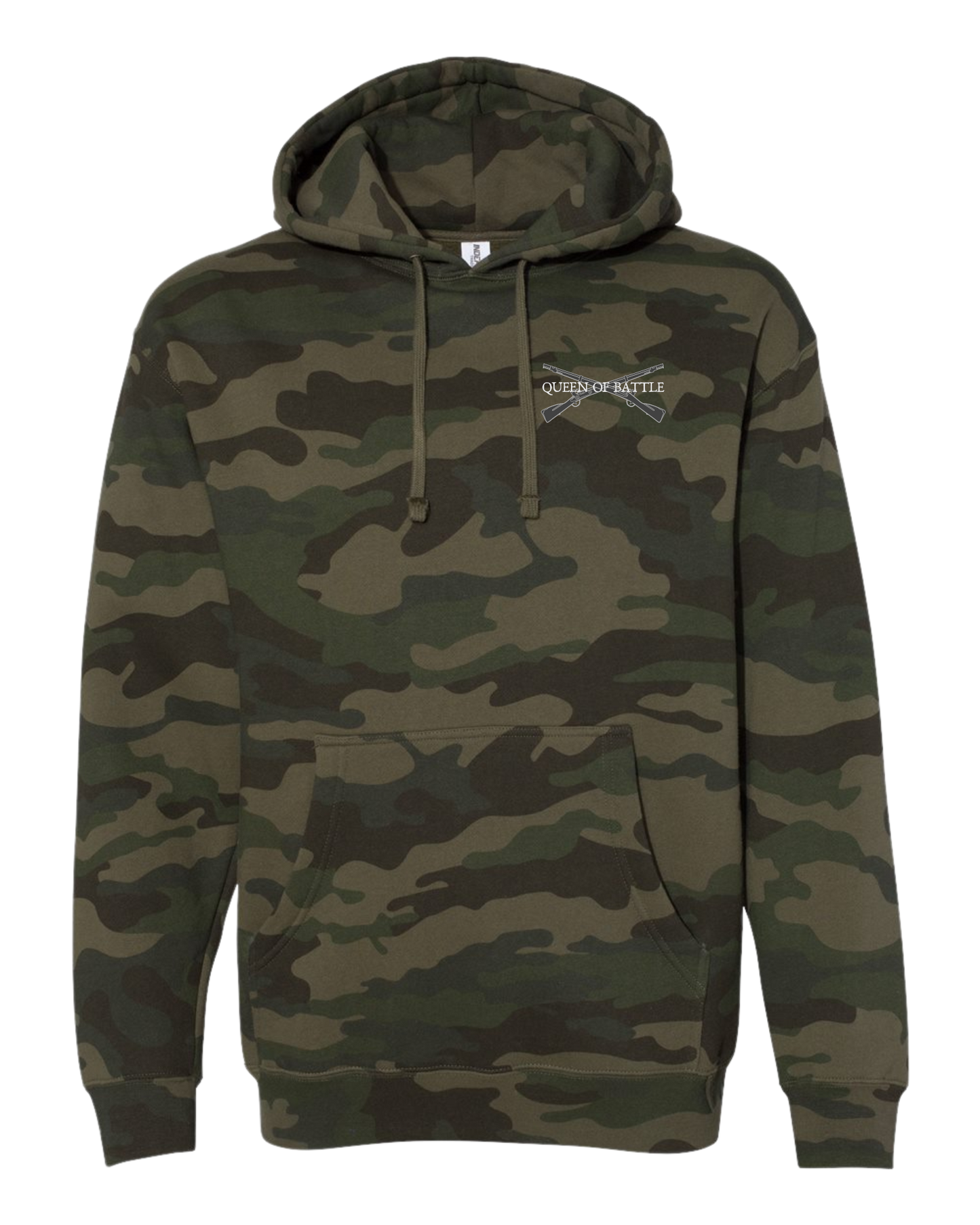 Queen of Battle - Two-Sided Hoodie