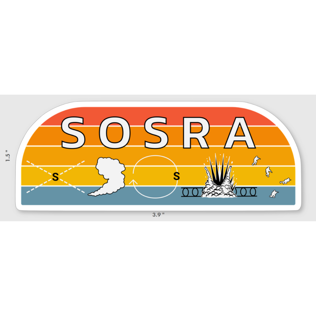 SOSRA (Suppress Obscure Secure Reduce Assault) - Sticker