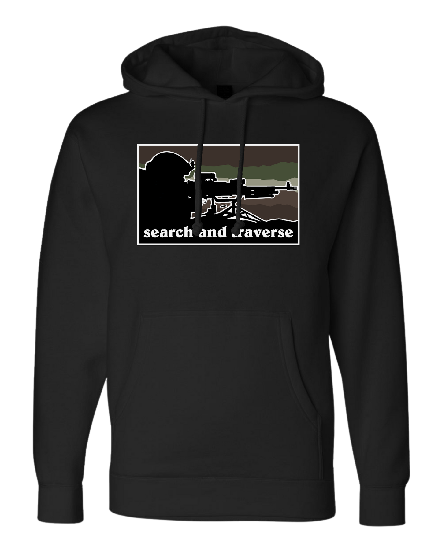 Search and Traverse - Machine Gunner Hoodie