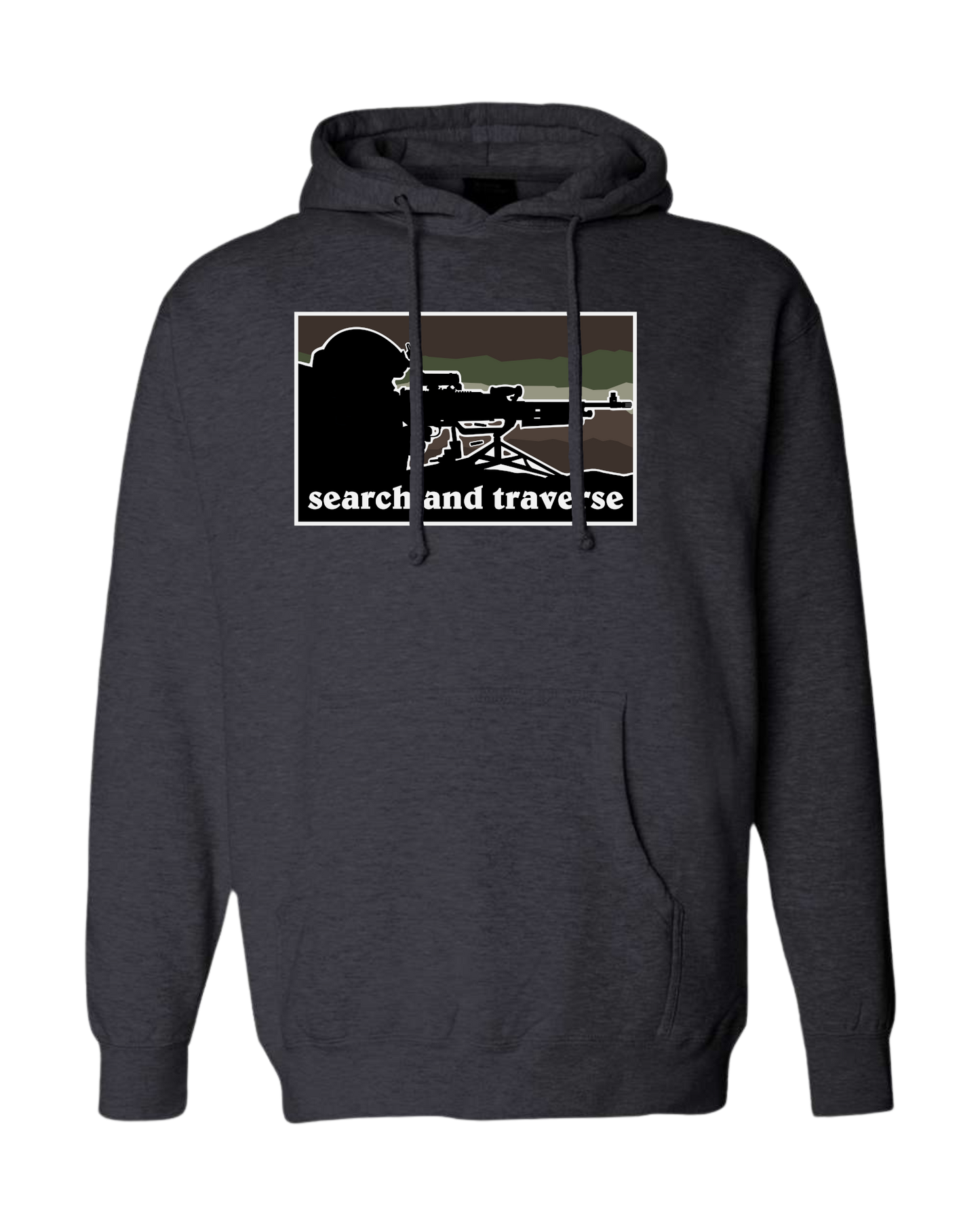 Search and Traverse - Machine Gunner Hoodie