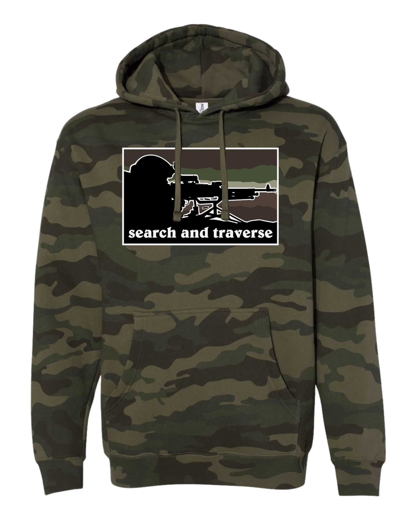 Search and Traverse - Machine Gunner Hoodie
